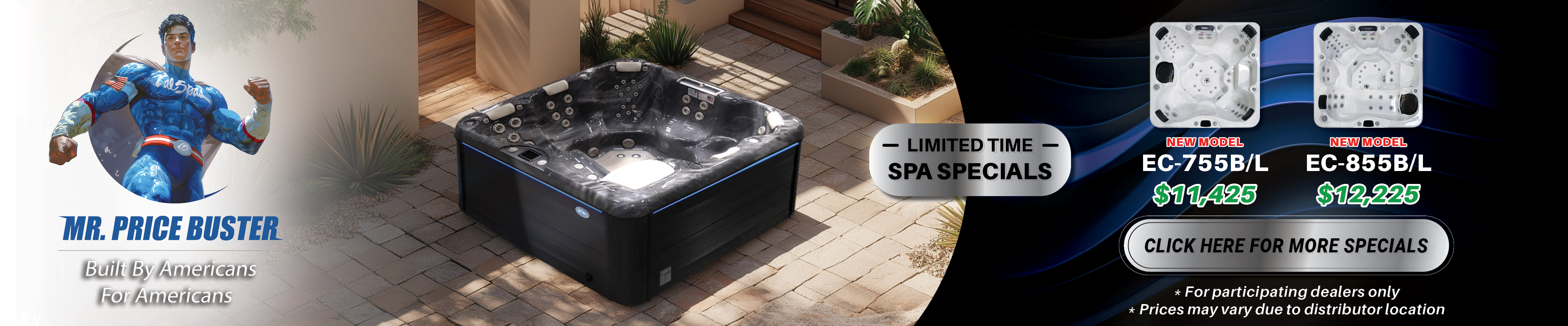 Calspas hot tub being used in a family setting - Kirkland